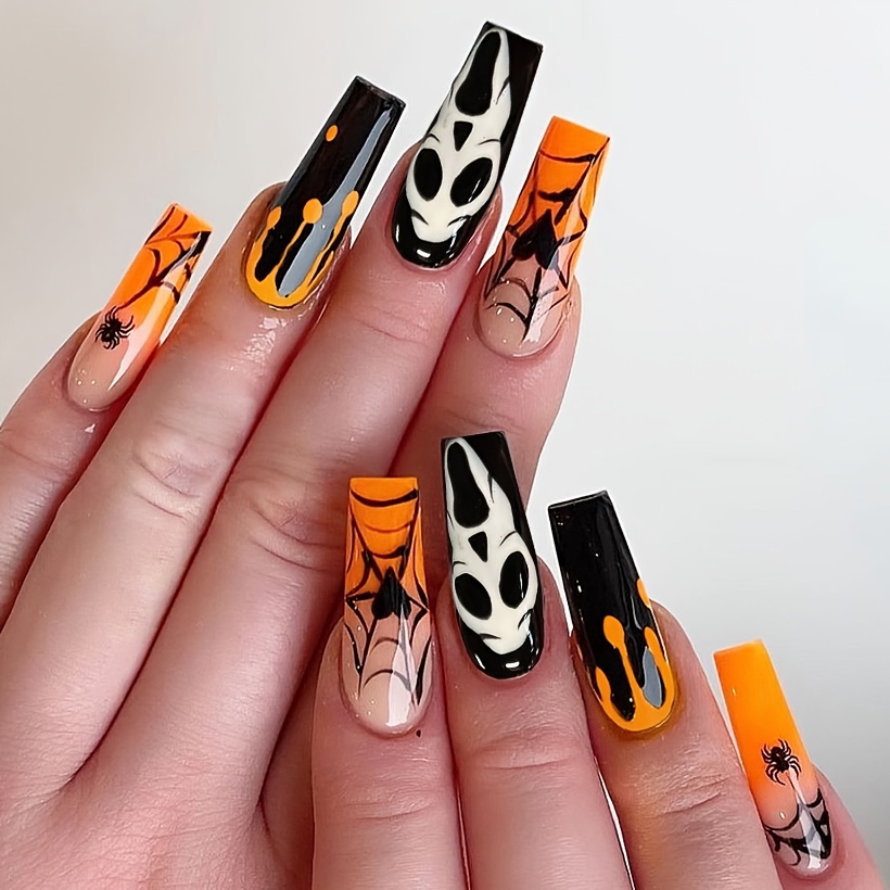 halloween nails night
